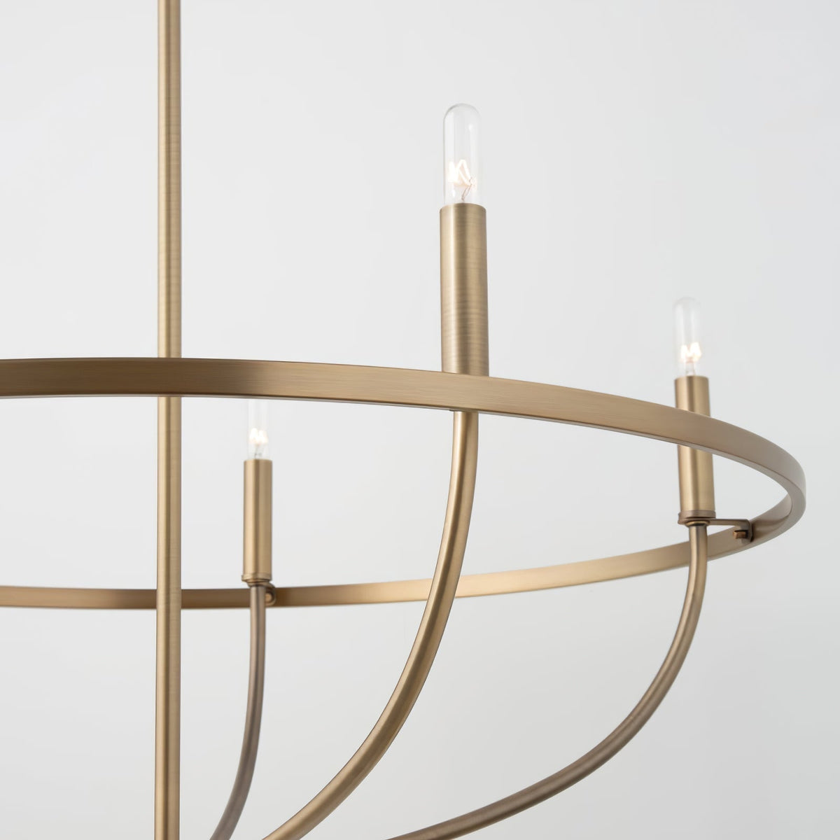 Talenara Fabric Chandelier-Moonnatur