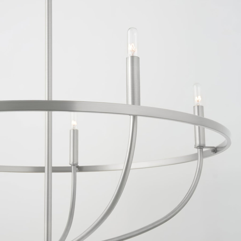 Talenara Fabric Chandelier-Moonnatur