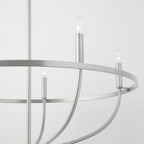 Talenara Fabric Chandelier-Moonnatur