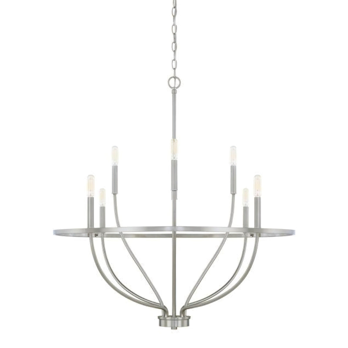 Talenara Fabric Chandelier-Moonnatur