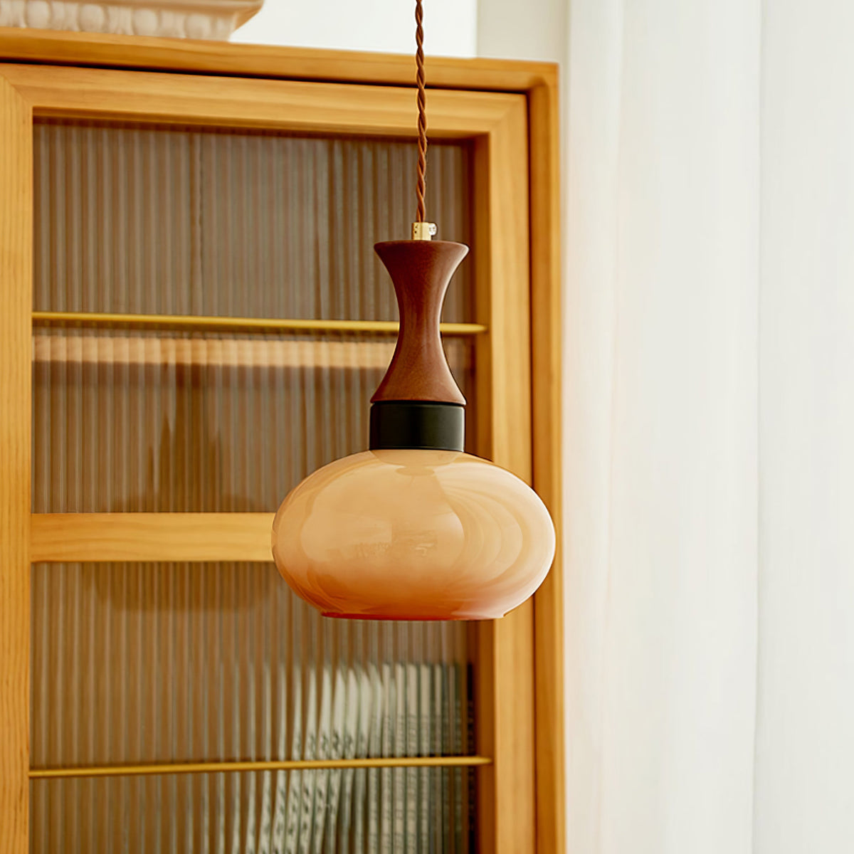 Redrenbrook Glass Pendant Light-Moonnatur