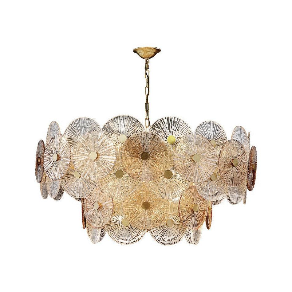 Harvenelyn Glass Chandelier-Moonnatur