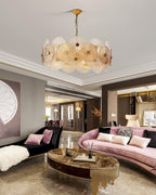 Harvenelyn Glass Chandelier-Moonnatur