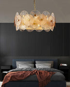 Harvenelyn Glass Chandelier-Moonnatur