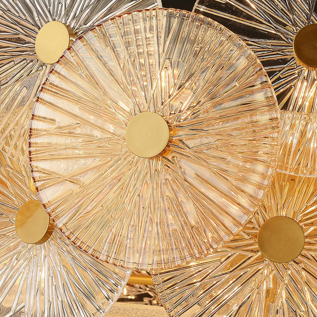 Harvenelyn Glass Chandelier-Moonnatur