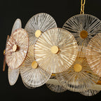 Harvenelyn Glass Chandelier-Moonnatur
