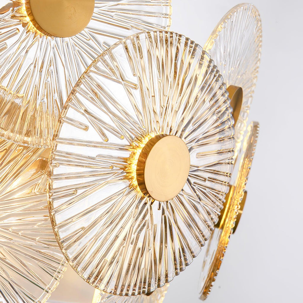 Harvenelyn Glass Chandelier-Moonnatur