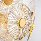 Harvenelyn Glass Chandelier-Moonnatur