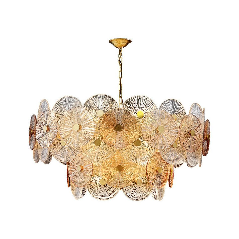 Harvenelyn Glass Chandelier-Moonnatur