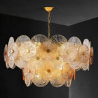 Harvenelyn Glass Chandelier-Moonnatur