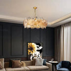 Harvenelyn Glass Chandelier-Moonnatur