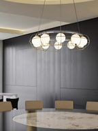 Tardenora Glass Chandelier-Moonnatur