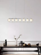 Tardenora Glass Chandelier-Moonnatur