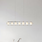 Tardenora Glass Chandelier-Moonnatur