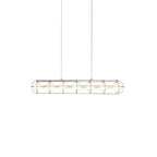 Tardenora Glass Chandelier-Moonnatur