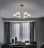 Avrenley Alabaster Chandelier-Moonnatur