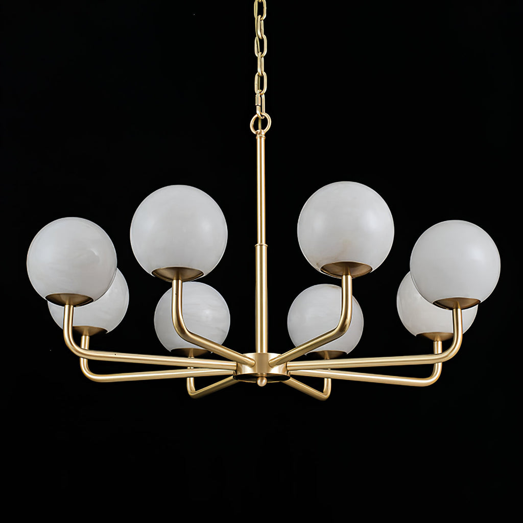Avrenley Alabaster Chandelier-Moonnatur