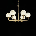 Avrenley Alabaster Chandelier-Moonnatur