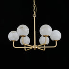 Avrenley Alabaster Chandelier-Moonnatur