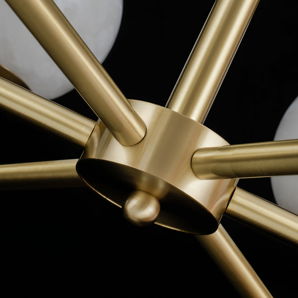 Avrenley Alabaster Chandelier-Moonnatur