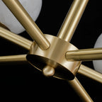 Avrenley Alabaster Chandelier-Moonnatur
