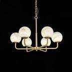 Avrenley Alabaster Chandelier-Moonnatur