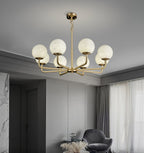 Avrenley Alabaster Chandelier-Moonnatur