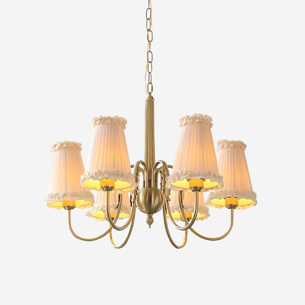 Ravensara Fabric Chandelier-Moonnatur