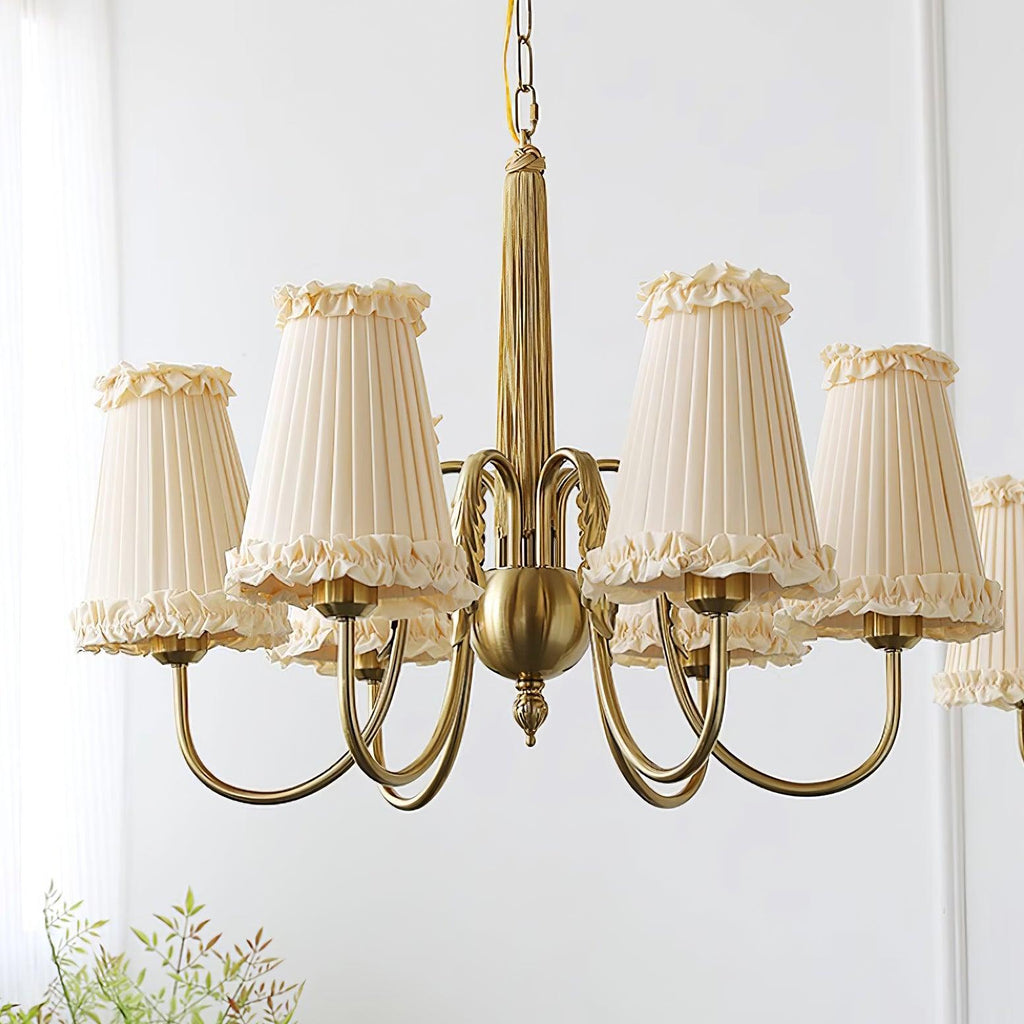 Ravensara Fabric Chandelier-Moonnatur