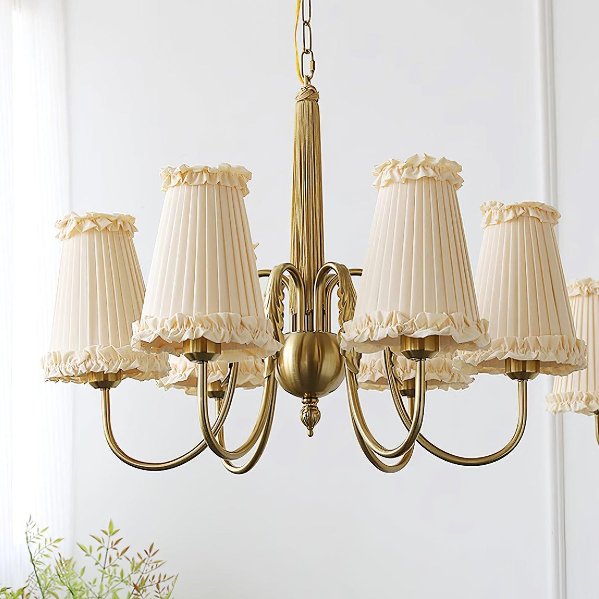 Ravensara Fabric Chandelier-Moonnatur
