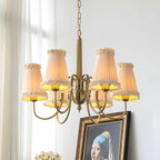 Ravensara Fabric Chandelier-Moonnatur