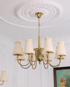 Ravensara Fabric Chandelier-Moonnatur