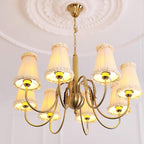 Ravensara Fabric Chandelier-Moonnatur