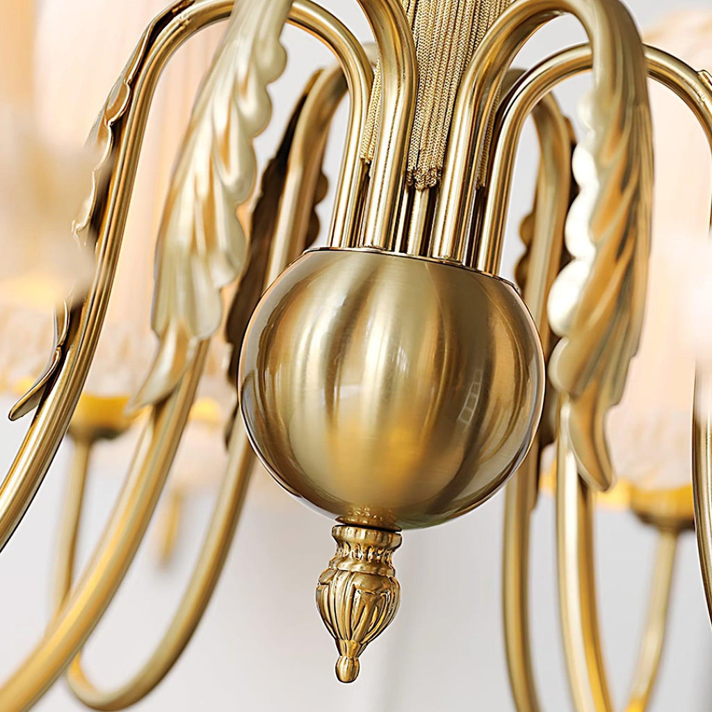 Ravensara Fabric Chandelier-Moonnatur