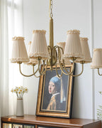 Ravensara Fabric Chandelier-Moonnatur