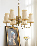Ravensara Fabric Chandelier-Moonnatur