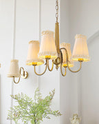 Ravensara Fabric Chandelier-Moonnatur