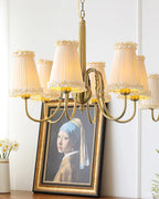 Ravensara Fabric Chandelier-Moonnatur