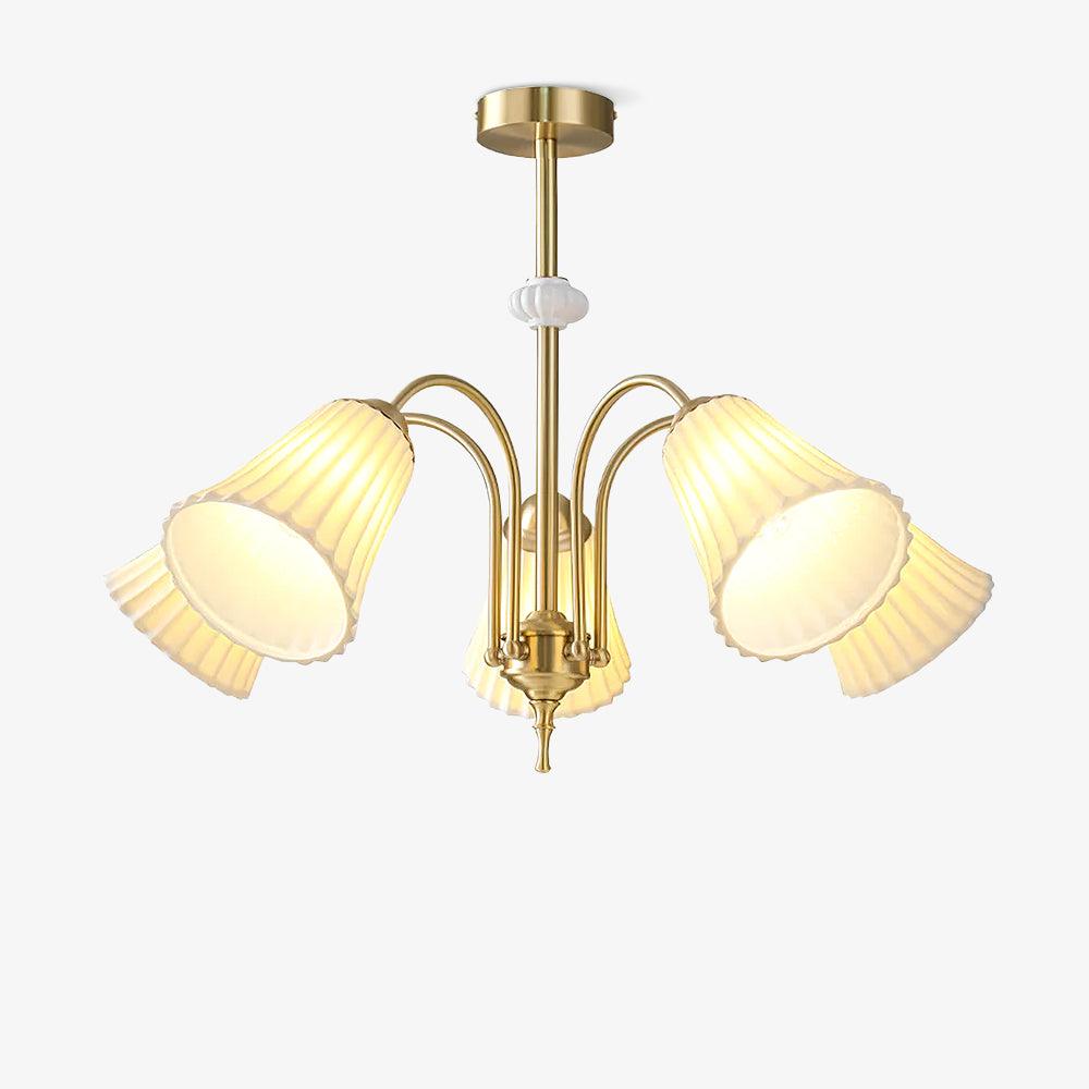 Kenrenhaven Ceramic Chandelier-Moonnatur
