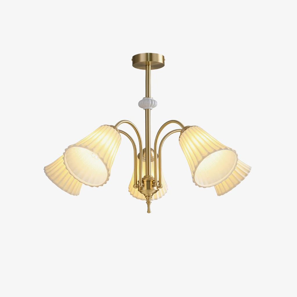 Kenrenhaven Ceramic Chandelier-Moonnatur