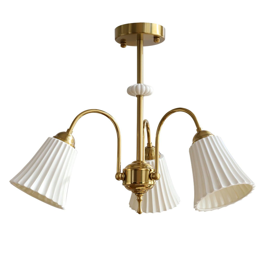 Kenrenhaven Ceramic Chandelier-Moonnatur