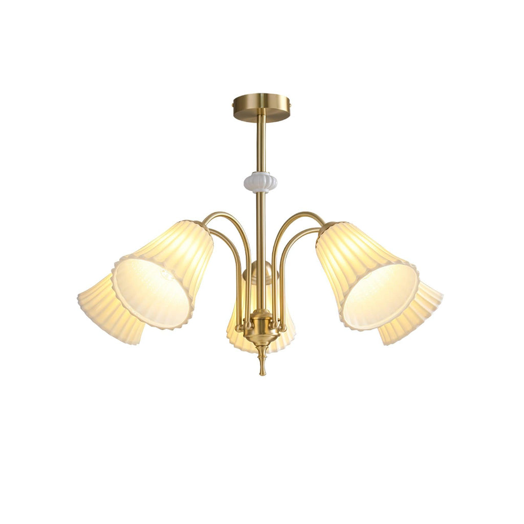 Kenrenhaven Ceramic Chandelier-Moonnatur