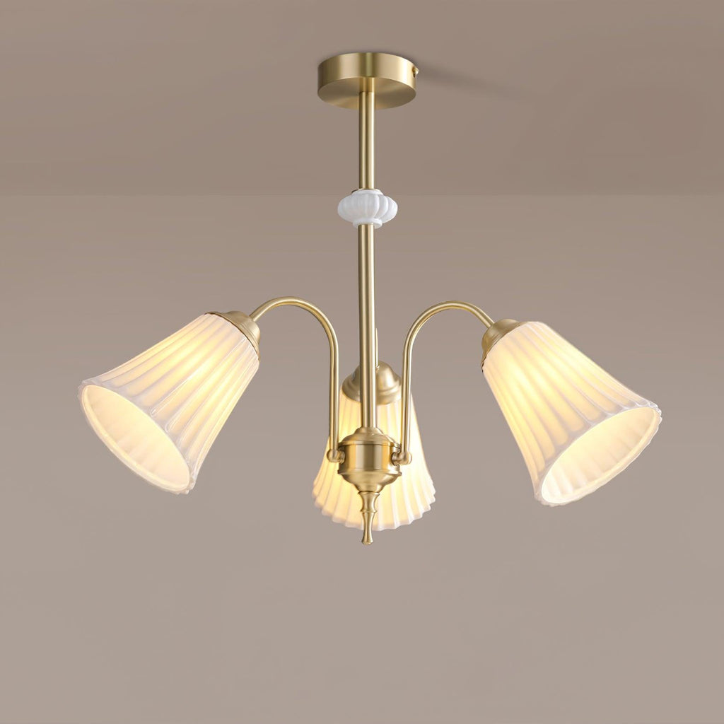 Kenrenhaven Ceramic Chandelier-Moonnatur