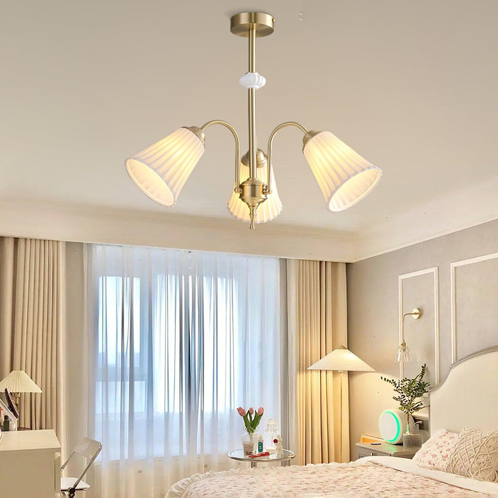 Kenrenhaven Ceramic Chandelier-Moonnatur
