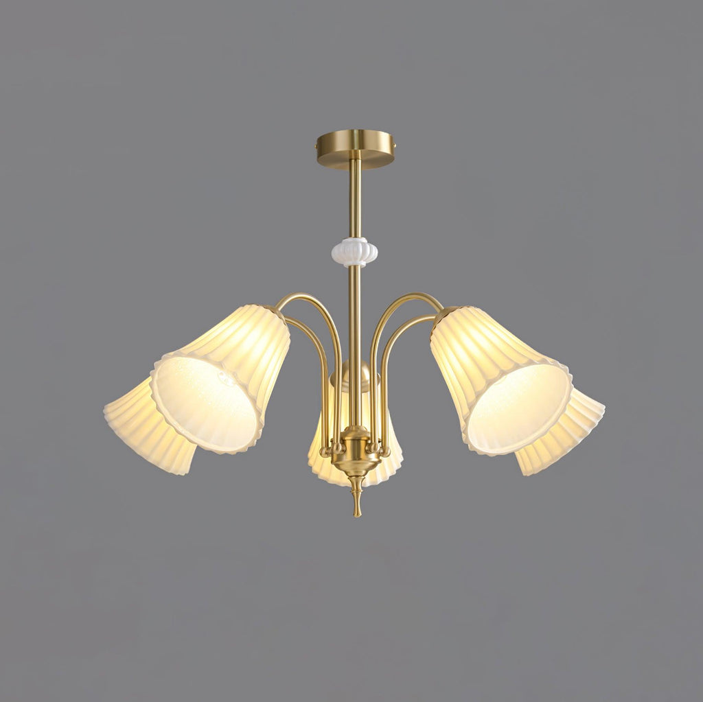 Kenrenhaven Ceramic Chandelier-Moonnatur