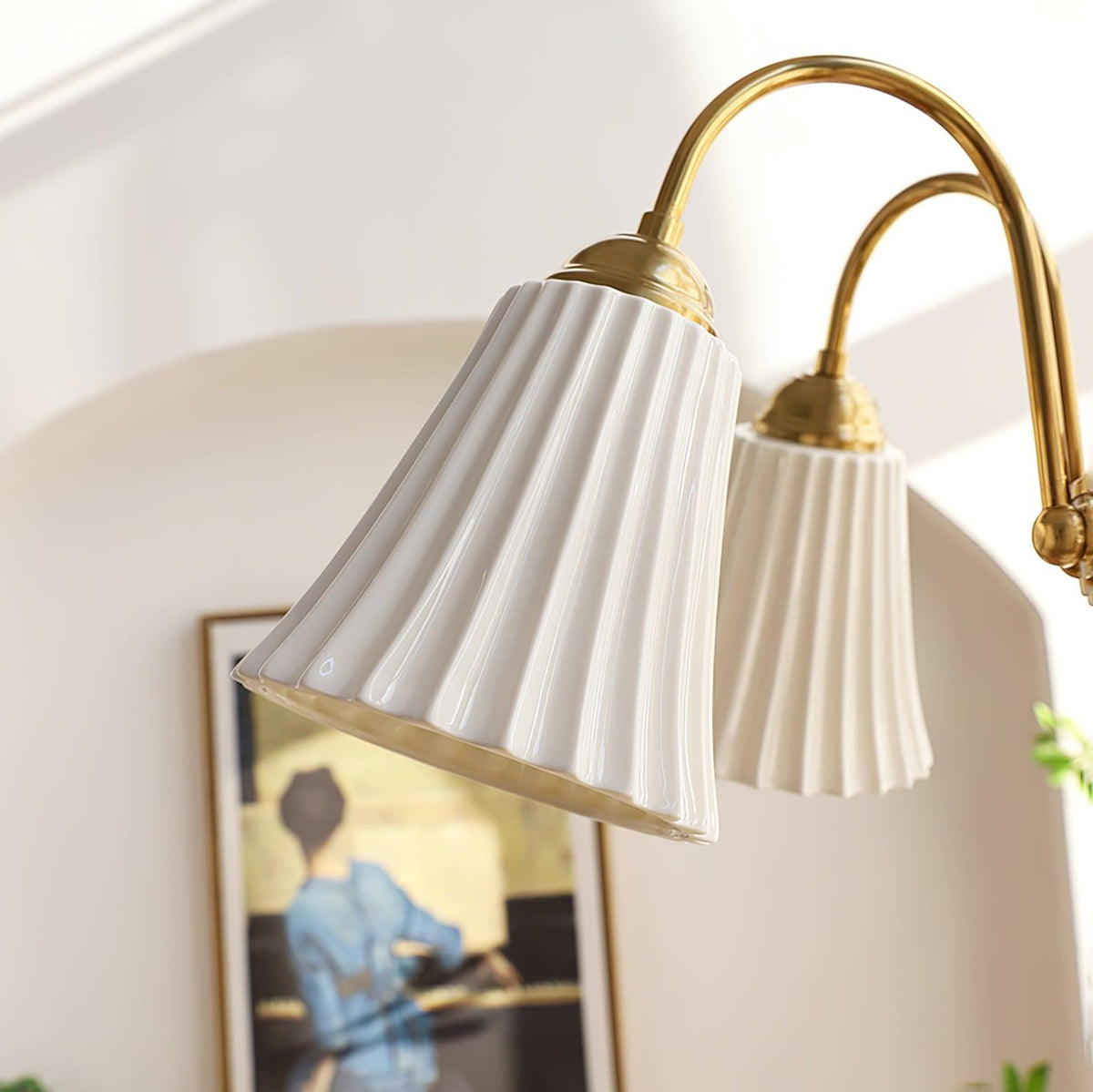 Kenrenhaven Ceramic Chandelier-Moonnatur