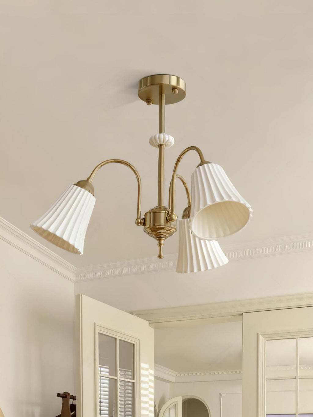 Kenrenhaven Ceramic Chandelier-Moonnatur