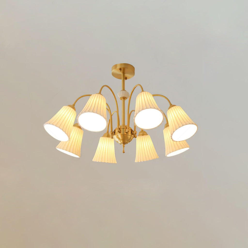 Kenrenhaven Ceramic Chandelier-Moonnatur
