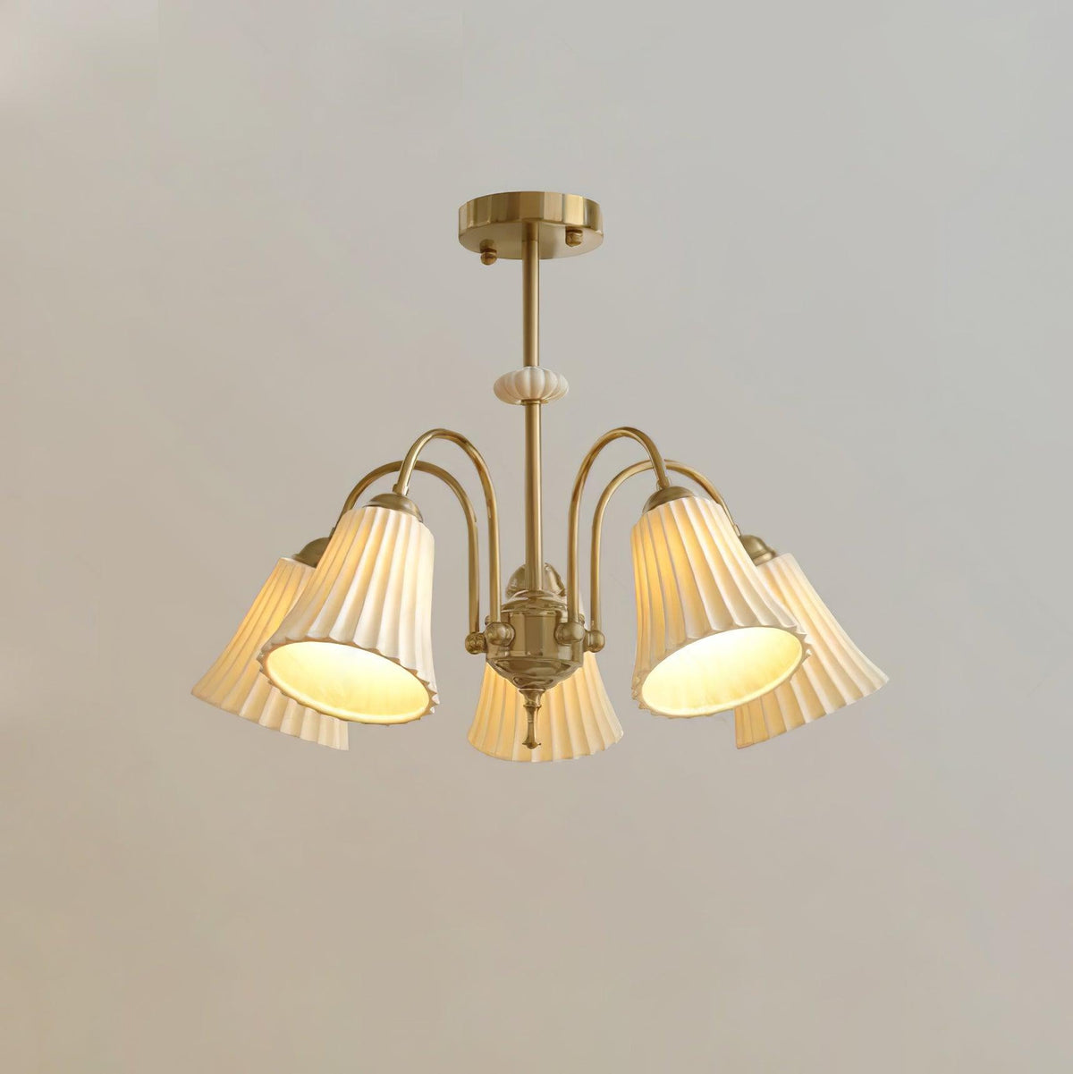 Kenrenhaven Ceramic Chandelier-Moonnatur
