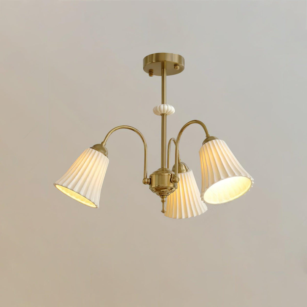 Kenrenhaven Ceramic Chandelier-Moonnatur